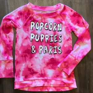 Pink Tie Dye Sweatshirt